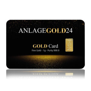 1 Gram AUR 999,9 Anlagegold24