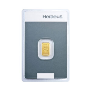 1 Gram AUR 999,9 Heraeus
