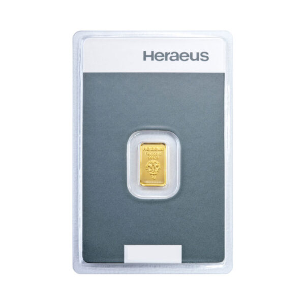 1 Gram AUR 999,9 Heraeus