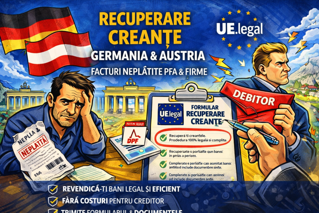 Recuperare creanțe – UE.legal