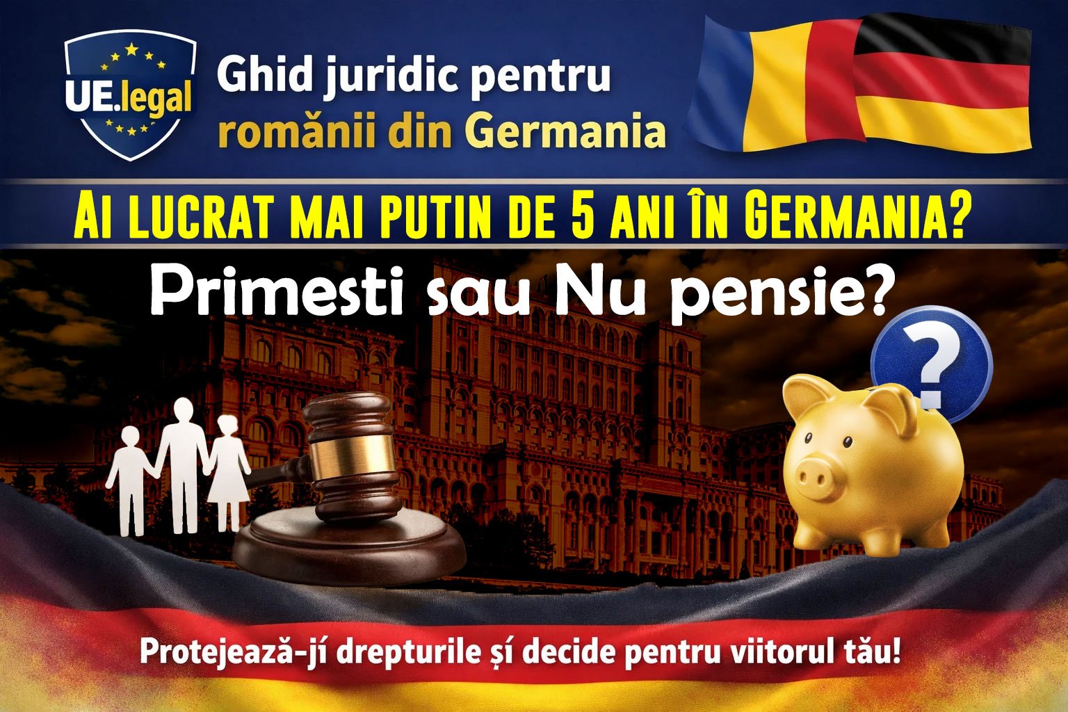 Ai lucrat mai puțin de 5 ani în Germania? Primești sau nu pensie?