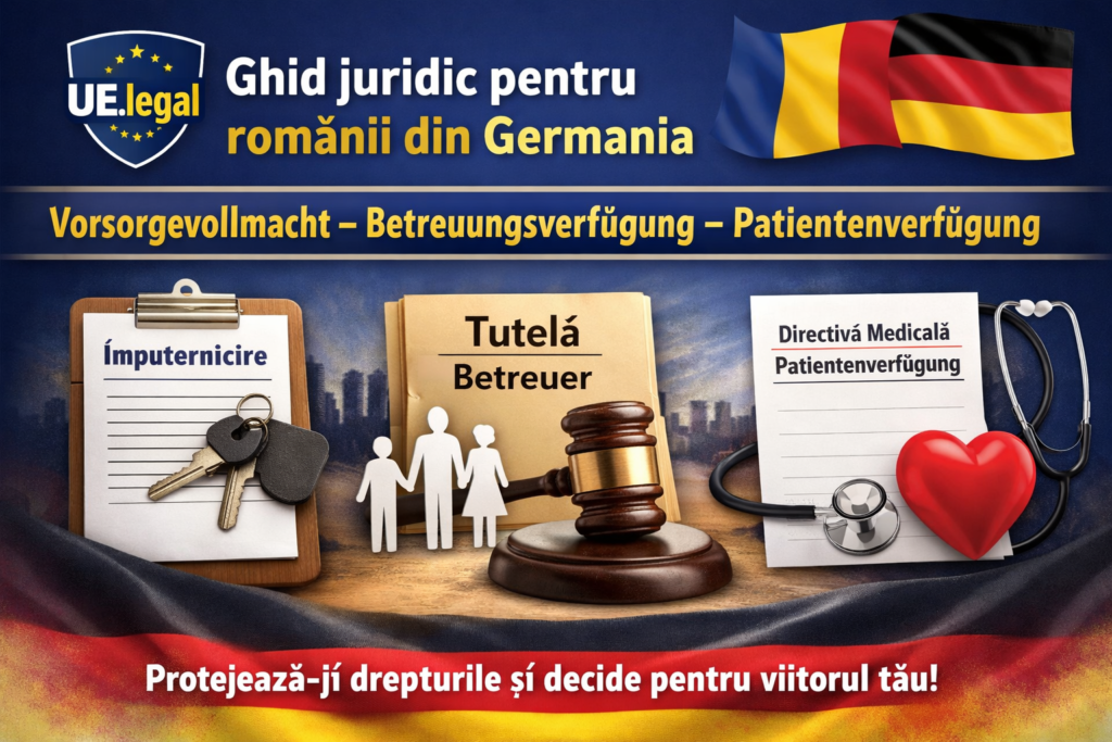 Vorsorgevollmacht, Betreuungsverfügung și Patientenverfügung