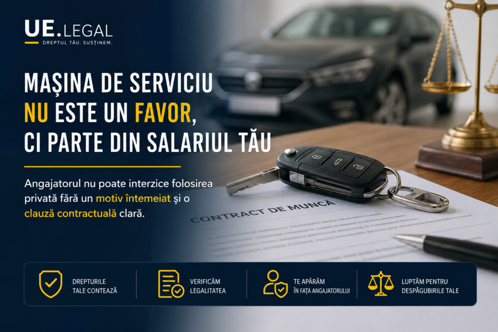 Șeful interzice folosirea privată a mașinii de serviciu: ce drepturi are angajatul