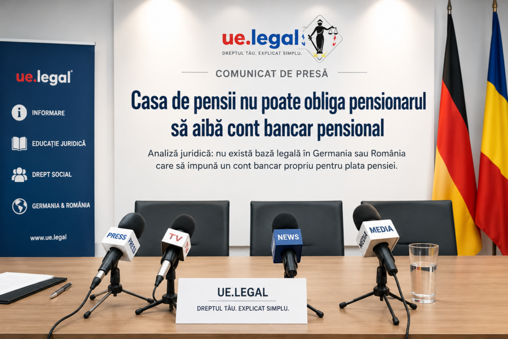 Casa de Pensii poate obliga pensionarul să aibă cont bancar propriu?
